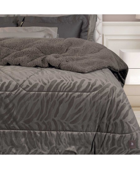 GREENWICH POLO CLUB ΚΟΥΒΕΡΤΟΠΑΠΛΩΜΑ KING SHERPA ESSENTIAL 4433 TAUPE 240Χ250