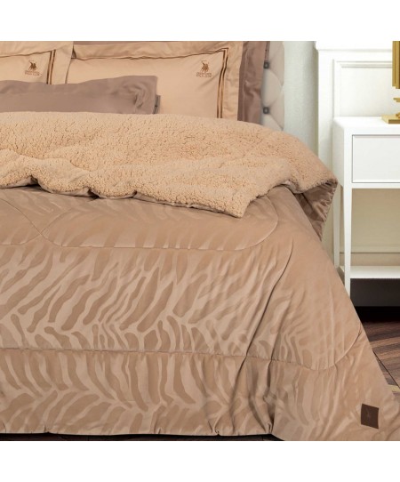 GREENWICH POLO CLUB ΚΟΥΒΕΡΤΟΠΑΠΛΩΜΑ KING SHERPA ESSENTIAL 4434 BEIGE 240Χ250