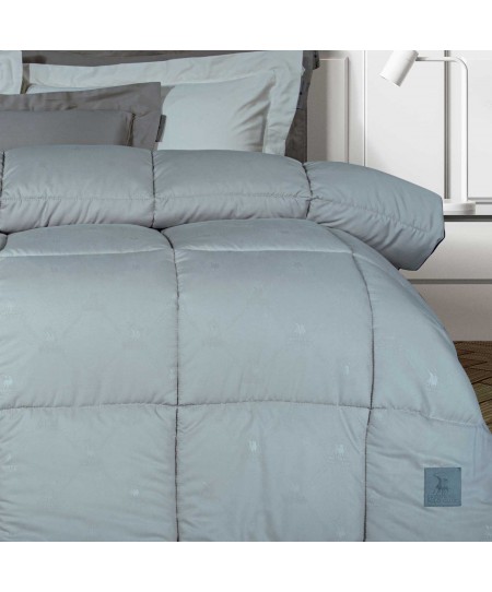 GREENWICH POLO CLUB ΠΑΠΛΩΜΑ ΜΟΝΟ ESSENTIAL 4443 GREY 160Χ240