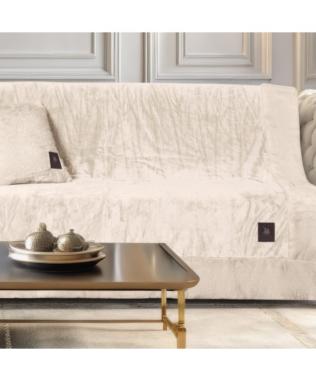 GREENWICH POLO CLUB ΡΙΧΤΑΡΙ VELVET 180Χ300 PREMIUM 3968 IVORY