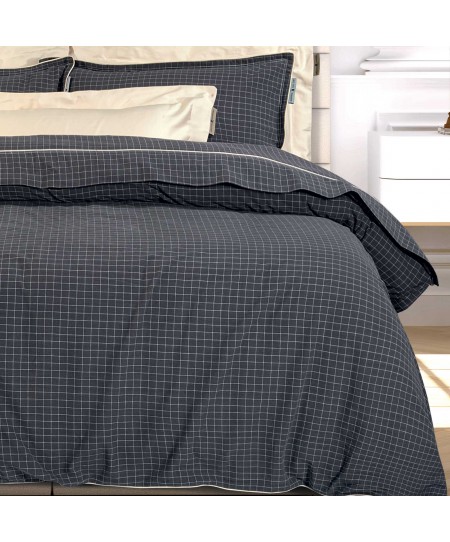 GREENWICH POLO CLUB ΠΑΠΛΩΜΑΤΟΘΗΚΗ ΣΕΤ ΥΠΕΡΔΙΠΛH ESSENTIAL 2297 BLACK 220Χ240