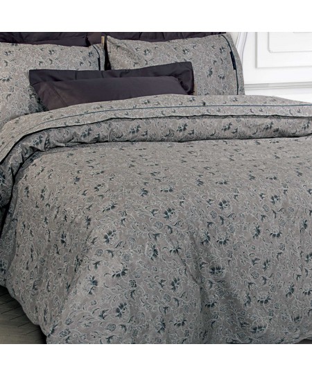 GREENWICH POLO CLUB ΣΕΤ ΣΕΝΤΟΝΙΑ ΥΠΕΡΔΙΠΛΑ ESSENTIAL 2367 DARK TAUPE 240Χ260