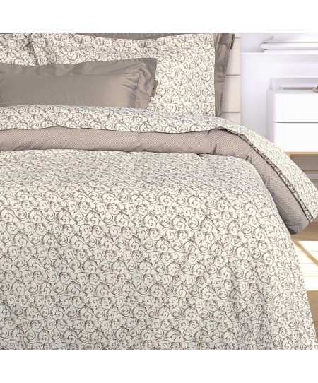 GREENWICH POLO CLUB ΣΕΤ ΣΕΝΤΟΝΙΑ ΥΠΕΡΔΙΠΛΑ ESSENTIAL 2370 BEIGE, CREAM 240Χ260