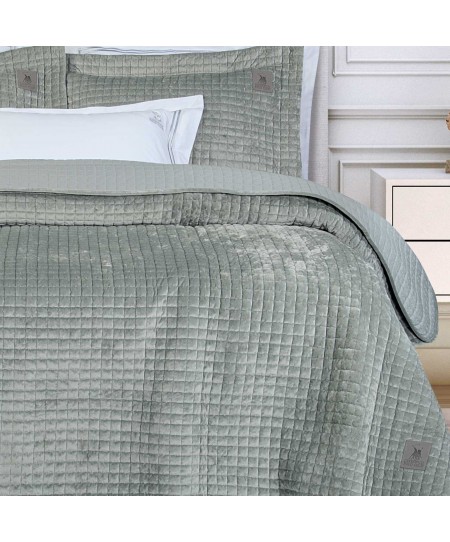 GREENWICH POLO CLUB ΚΟΥΒΕΡΤΟΡΙΟ KING CLASSIC 4430 SAGE GREEN 240Χ250