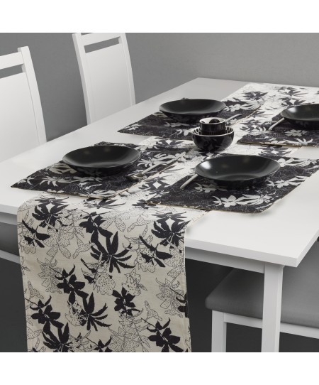 DAS HOME ΣΕΤ ΚΟΥΖΙΝΑΣ 5ΤΜΧ 0868 BLACK, WHITE