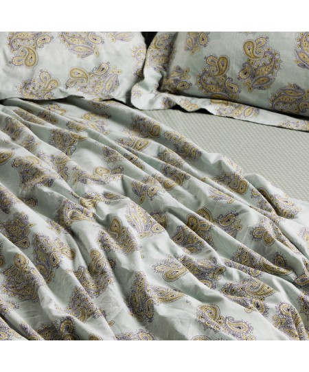 DAS HOME ΣΕΤ ΣΕΝΤΟΝΙΑ ΥΠΕΡΔΙΠΛΑ HAPPY 9686 MINT 240Χ260