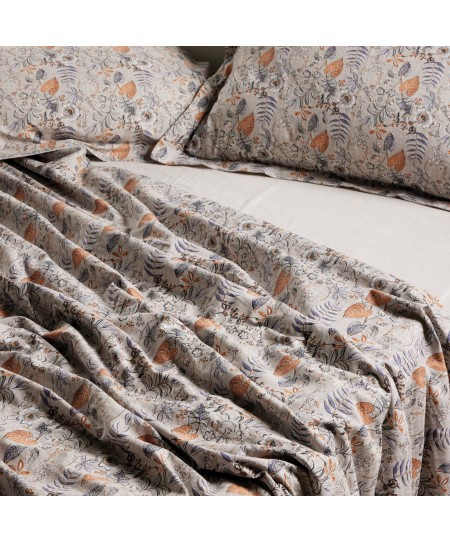 DAS HOME ΣΕΤ ΣΕΝΤΟΝΙΑ ΥΠΕΡΔΙΠΛΑ HAPPY 9687 BEIGE 240Χ260