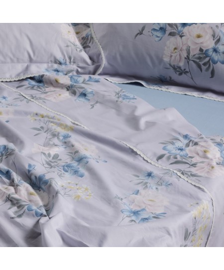 DAS HOME ΣΕΝΤΟΝΙΑ ΣΕΤ KING PRESTIGE 1710 GREY, LILAC 250Χ270