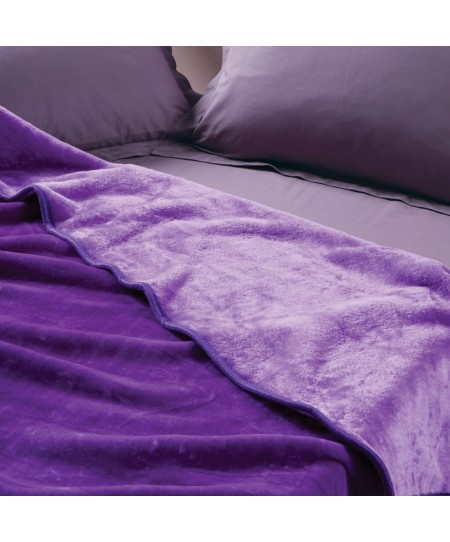 DAS KIDS ΚΟΥΒΕΡΤΑ VELOUR MONH 0296 PURPLE 160Χ220