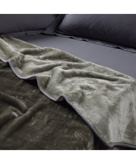DAS KIDS ΚΟΥΒΕΡΤΑ VELOUR MONH 0290 GREY 160Χ220