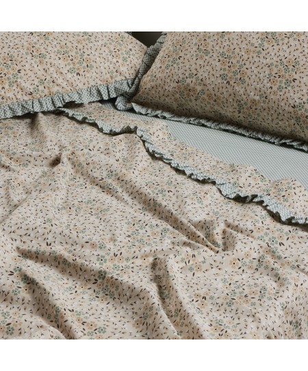 DAS HOME ΣΕΤ ΠΑΠΛΩΜΑΤΟΘΗΚΗ ΥΠΕΡΔΙΠΛΗ DAILY 3179 TAUPE 220Χ240