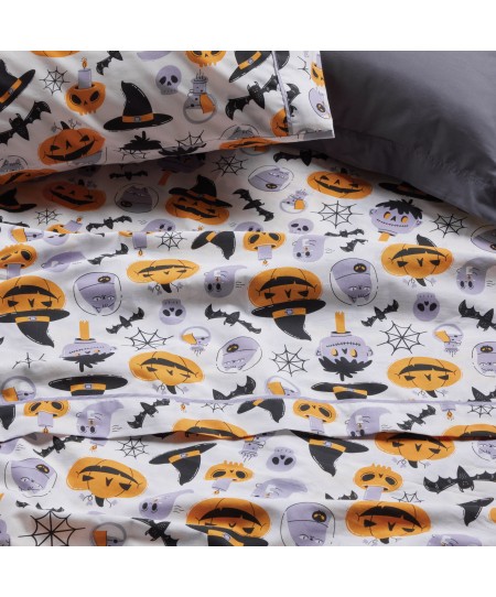 DAS KIDS ΣΕΤ ΠΑΠΛΩΜΑΤΟΘΗΚΗ ΜΟΝΗ 4967 GREY, ORANGE 160Χ240