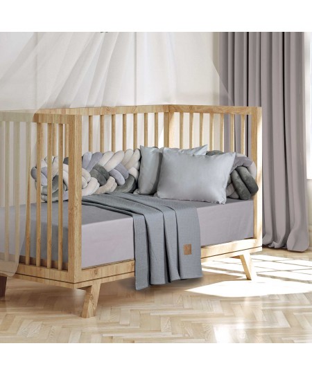 GREENWICH POLO CLUB ΚΟΥΒΕΡΤΑ ΠΙΚΕ 80X110 BABY 8871 GREY