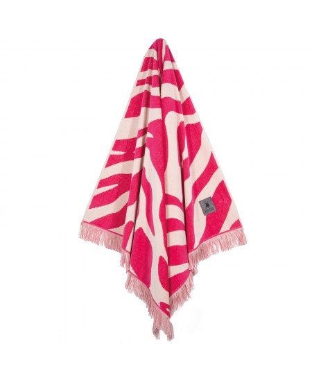 GREENWICH POLO CLUB ΠΕΤΣΕΤΑ ΘΑΛΑΣΣΗΣ 90Χ180 ESSENTIAL 5200 MAGENTA, TAUPE