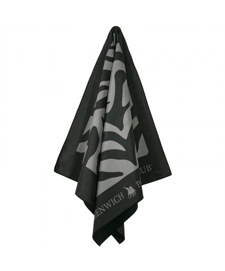 GREENWICH POLO CLUB ΠΕΤΣΕΤΑ ΘΑΛΑΣΣΗΣ 80Χ170 ESSENTIAL 5204 BLACK, GREY