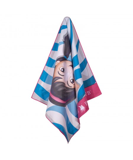 GREENWICH POLO CLUB JUNIOR ΠΕΤΣΕΤΑ ΘΑΛΑΣΣΗΣ 70Χ140 4180 BLUE, FUSCHIA