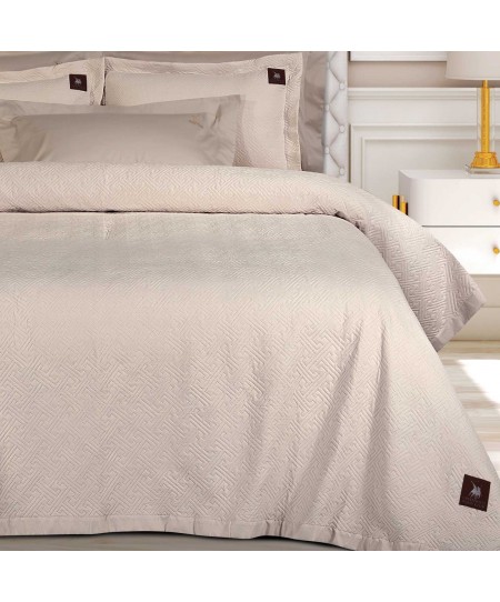 GREENWICH POLO CLUB ΚΟΥΒΕΡΛΙ KING ESSENTIAL 4451 BEIGE 240Χ250