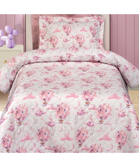 GREENWICH POLO CLUB ΚΟΥΒΕΡΛΙ MONO ESSENTIAL 8864 PINK 160Χ240