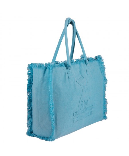 GREENWICH POLO CLUB ΤΣΑΝΤΑ ΘΑΛΑΣΣΗΣ 45Χ35 ESSENTIAL 5246 AQUA BLUE