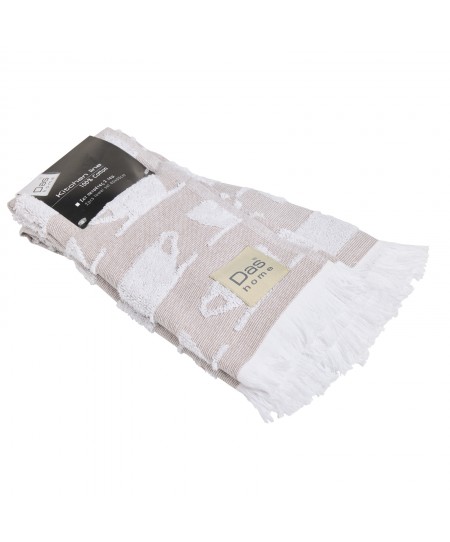 DAS HOME ΣΕΤ ΠΟΤΗΡΟΠΑΝΑ 2ΤΜΧ 40Χ60 0902 BROWN