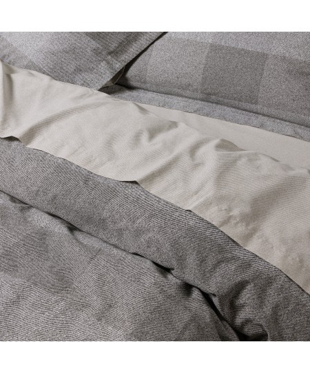 DAS HOME ΣΕΤ ΠΑΠΛΩΜΑΤΟΘΗΚΗ ΥΠΕΡΔΙΠΛΗ CASUAL 5458 BEIGE, GREY 220Χ240