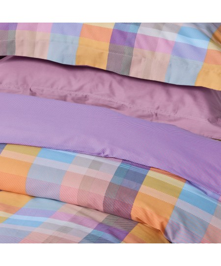 DAS HOME ΣΕΤ ΠΑΠΛΩΜΑΤΟΘΗΚΗ ΜΟΝΗ CASUAL 5456 MULTICOLOR 160Χ240