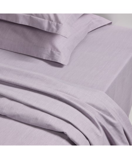 DAS HOME ΣΕΝΤΟΝΙ ΗΜΙΔΙΠΛΟ ΜΕ ΛΑΣΤΙΧΟ 120*200+35 LILAC 5449 LILAC