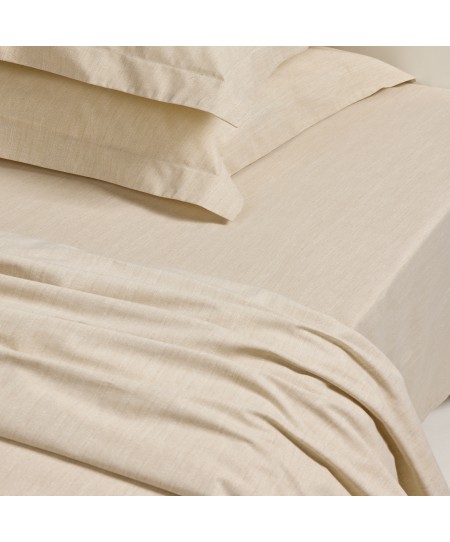 DAS HOME ΣΕΝΤΟΝΙ ΜΟΝΟ ΜΕ ΛΑΣΤΙΧΟ 100*200+35 BEIGE 5446 BEIGE