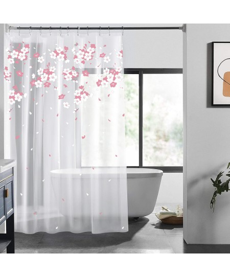 ESTIA ΚΟΥΡΤΙΝΑ ΜΠΑΝΙΟΥ ΑΔΙΑΒΡΟΧΗ PEVA 180x180cm FLORAL 02-11680