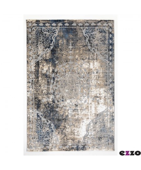 Χαλί ezzo Venice 9668ACD L. BEIGE - Ροτόντα 2.00x2.00