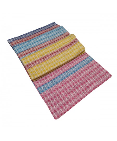 Σετ Ποτηρόπανα 4τεμ.ΚΟΜΒΟΣ Πικέ 100% Cotton 45x65 Boxes  Διάφορα Χρώματα