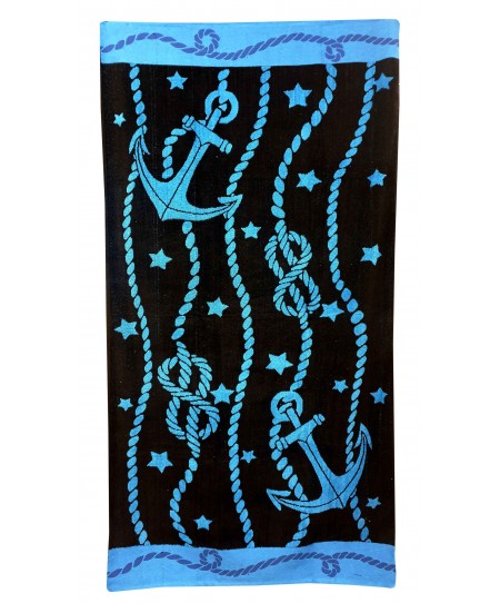 Πετσέτα Θαλάσσης ΚΟΜΒΟΣ Βελουτέ Zakar Design 13 Cotton 100% 85x160