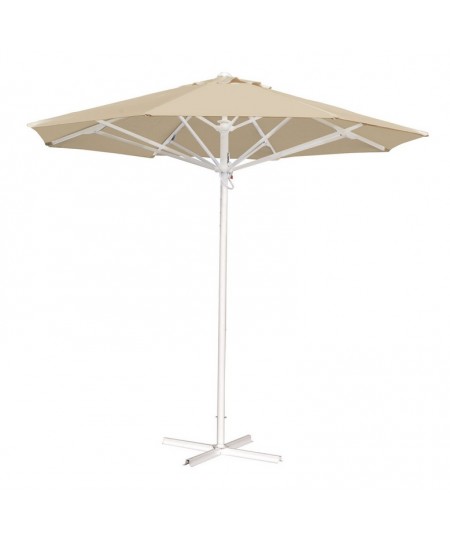 Στρογγυλή Αυτόματη Ομπρέλα 300cm , Με Αλουμίνιο Σκελετό