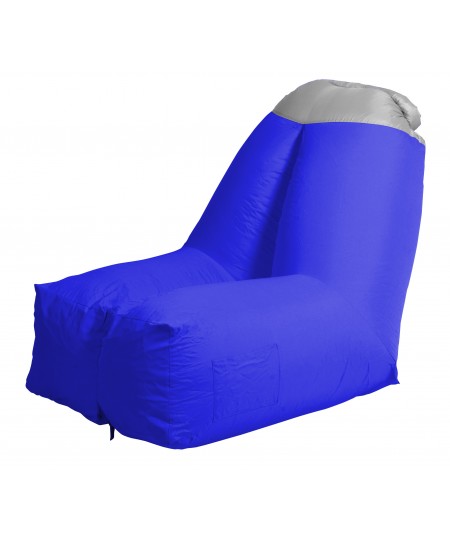 Μπλέ Φουσκωτή Πολυθρόνα Παραλίας 121 x 91 x 98(h)cm