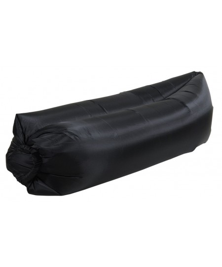 Μάυρη Φουσκωτή Πολυθρόνα Παραλίας 260 x 70cm