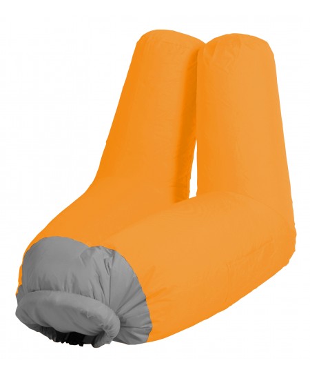 Πορτοκαλί Φουσκωτή Πολυθρόνα Παραλίας 72 x 82 x 82(h)cm