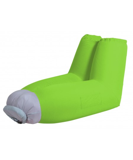 Πράσινη Φουσκωτή Πολυθρόνα Παραλίας 178 x 82 x 98(h)cm