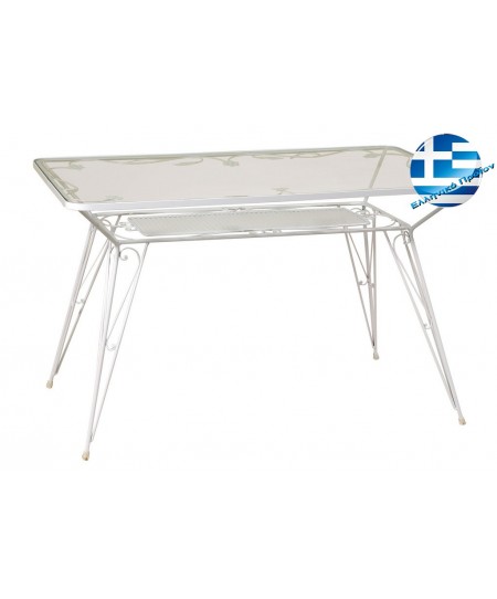 Γαλβανισμένο Παραλ/μο Τραπέζι Μασίφ 120 x 70 x 73(h)cm
