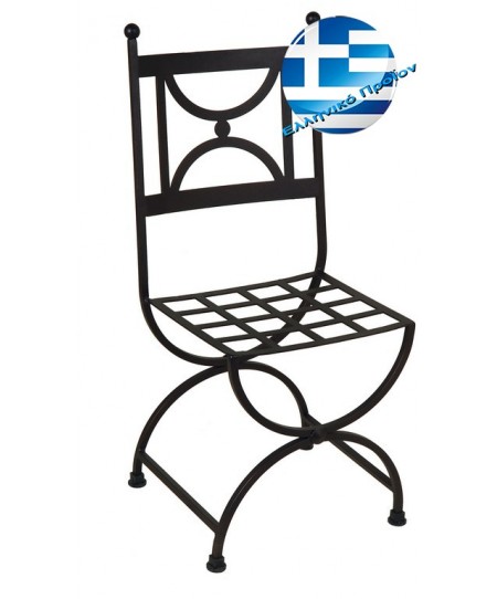 Γαλβανισμένη Μεταλλική Καρέκλα Μασίφ Κύκλος