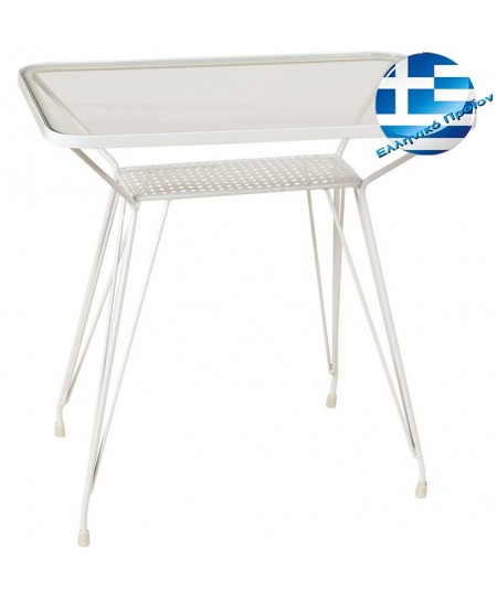 Γαλβανισμένο Παραλ/μο Τραπέζι Φερ Φορζέ 65 x 40 x 63(h)cm