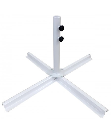 Βάση Ομπρέλας Χιαστί 1 x 1m ,Για Πλάκες 50 x 50mm ,Κορμός φ50mm