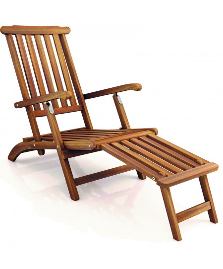 Ξύλινη Πολυθρόνα Dec Acacia Wood 148 X 57 X 89(h)cm