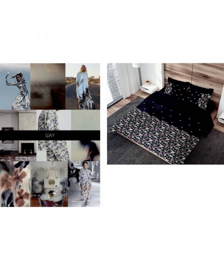 WAY ΣΕΤ ΠΑΠΛΩΜΑΤΟΘΗΚΗ (220x240cm) COTTON SATIN DIGITAL PRINT, MAKIS TSELIOS