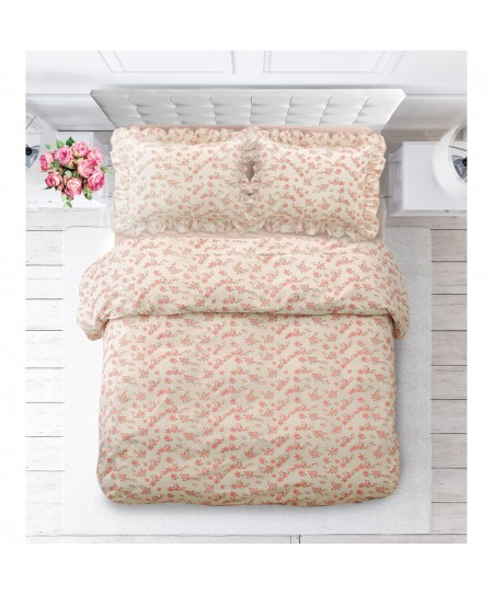 FRANCE ΣΕΤ ΣΕΝΤΟΝΙΑ MONA   XΛ  2*170X270CM   50X70CM 100% COTTON