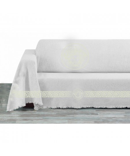 OLYMPUS4  ΤΡΙΘΕΣΙΟ ΡΙΧΤΑΡΙ ECRU 180Χ300CM 100% CHENILLE