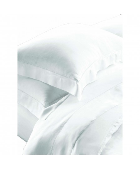 ΣΕΤ ΣΕΝΤΟΝΙΑ  Υ/Δ AZUR NEW WHITE10  240X270CM 2*50X70CM 100% COTTON SATIN 230TC