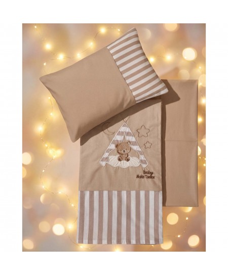 BOB  ΣΕΤ ΣΕΝΤ. BEBE  XΛ. 2*120x170cm 30x40cm  100% COTTON
