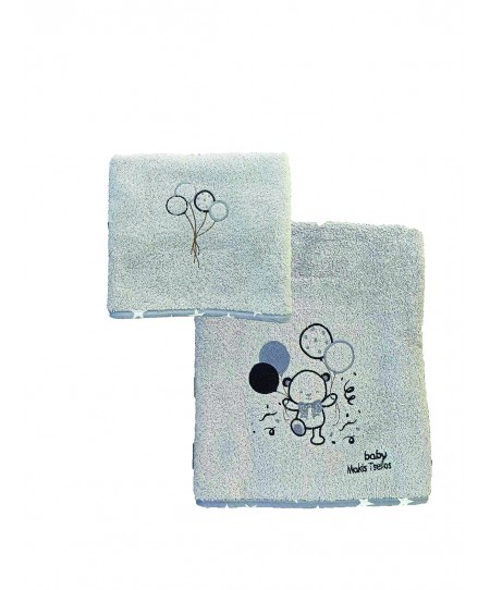 COOKIE ΣΕΤ ΠΕΤΣΕΤΕΣ BEBE  70X140+40X60 100% COTTON