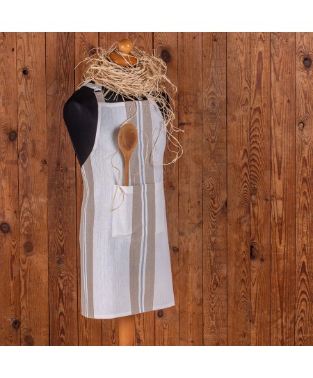 ΠΟΔΙΑ ΚΟΥΖΙΝΑΣ PEPPER STRIPE MOCCA (60Χ75), MELINEN