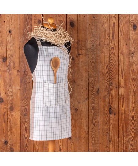 ΠΟΔΙΑ ΚΟΥΖΙΝΑΣ PEPPER CHECK SAUMON (60Χ75), MELINEN